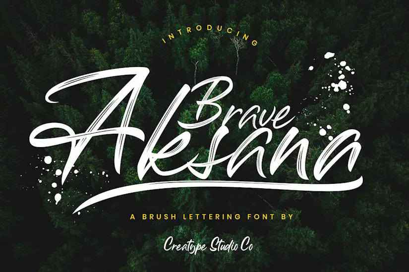 aksana-brush-script