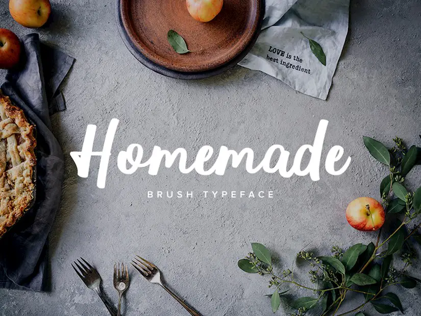 font-homemade-dribbble