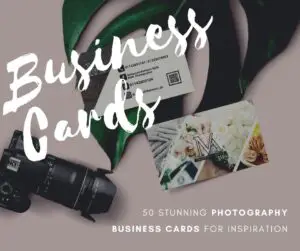 50 Best Photography Business Cards for Inspiration