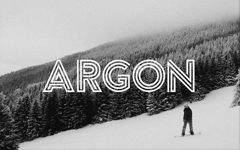 argon-font