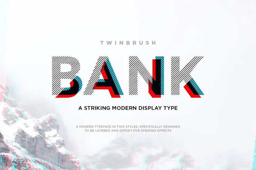 bank-typeface
