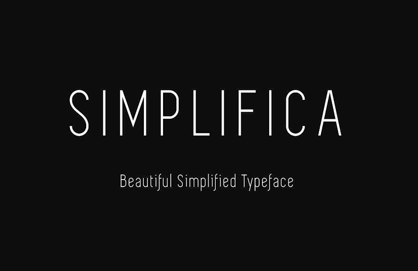 simplifica-free-typeface