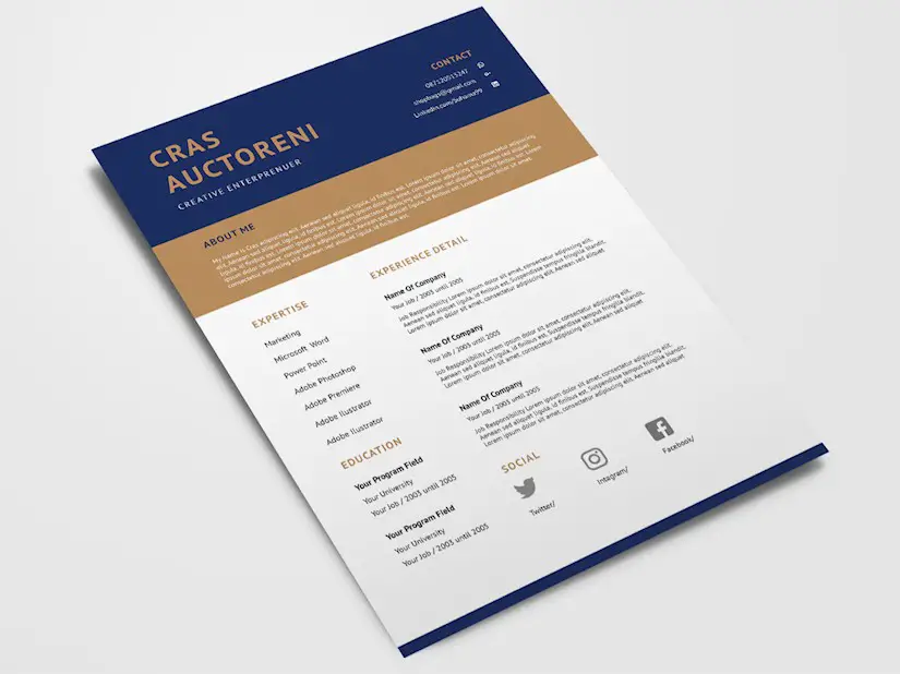Best Resume Templates 2019 Free from onedesblog.com