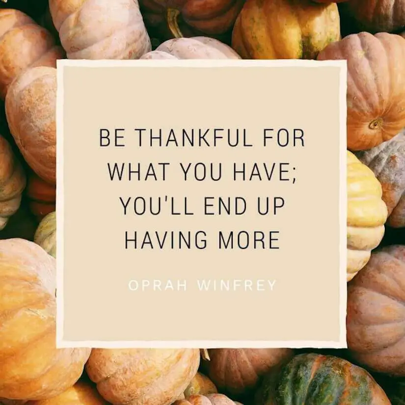 be thankful holiday