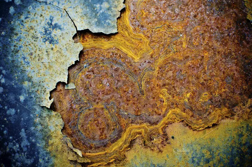 colors of rust