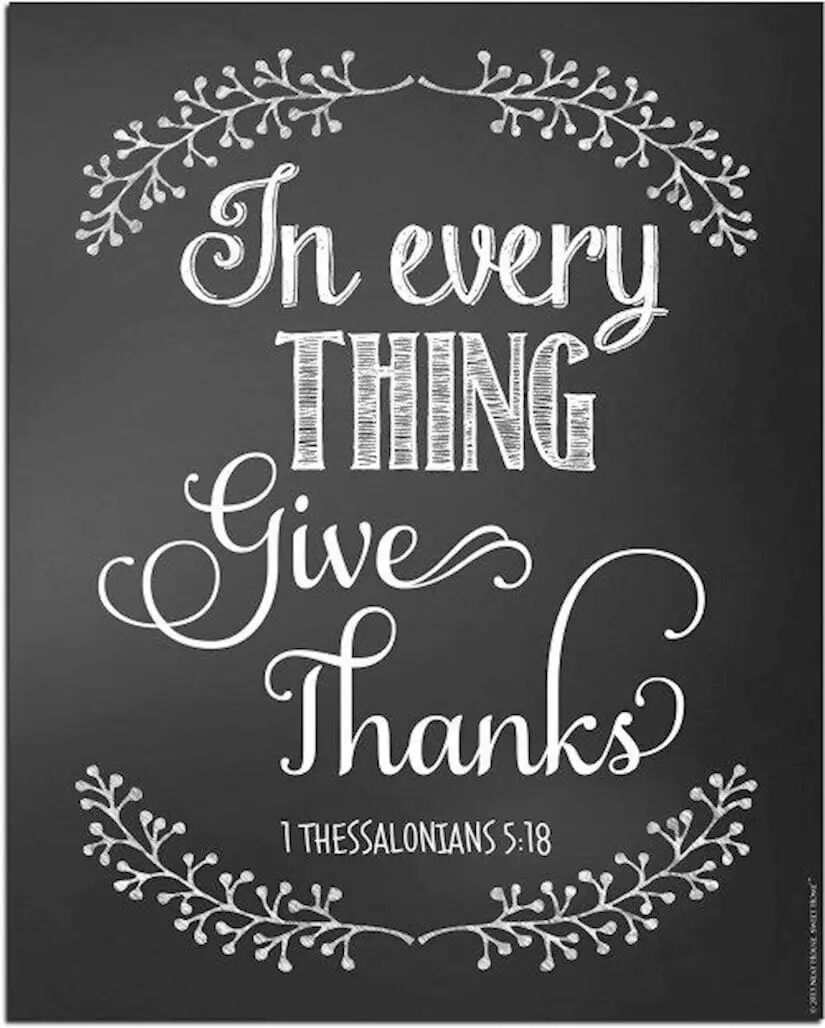 give thanks in every thing