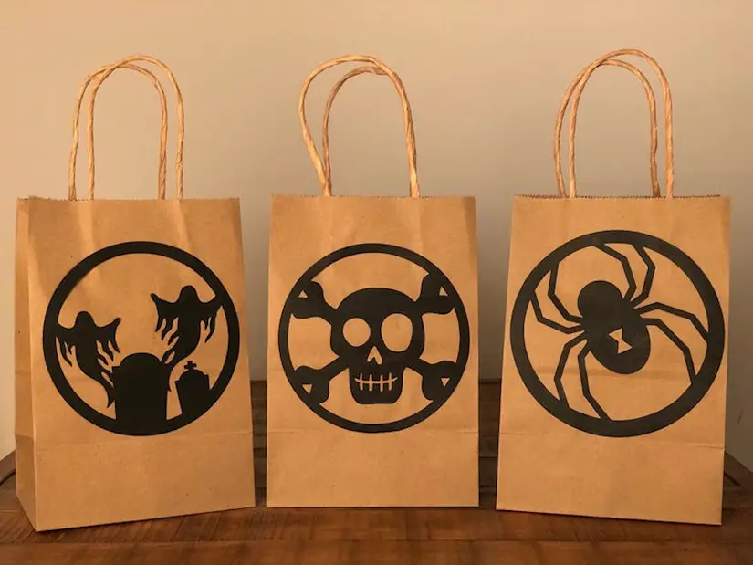 halloween favor bags