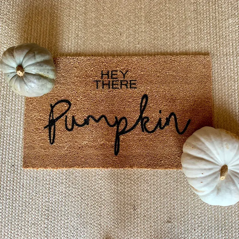 pumpkin doormate halloween decoration