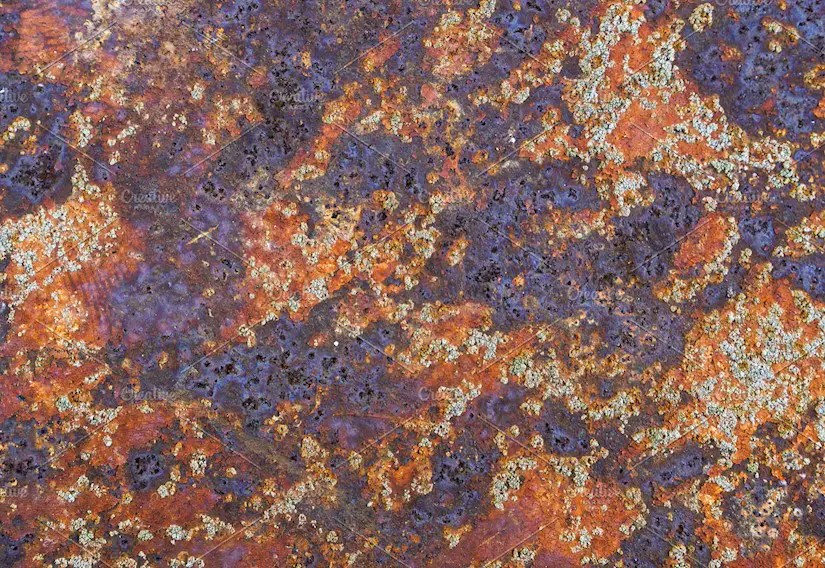 rusty metal texture