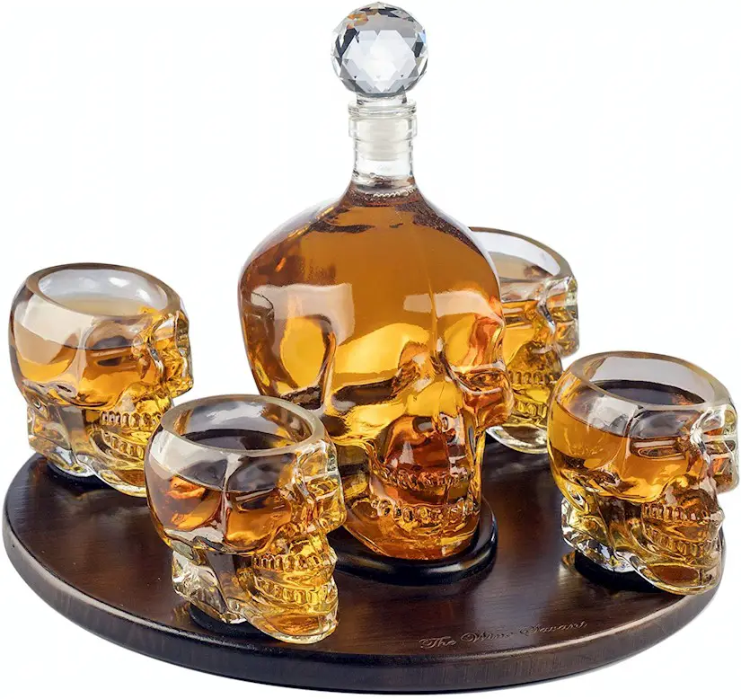 skull shot glasses