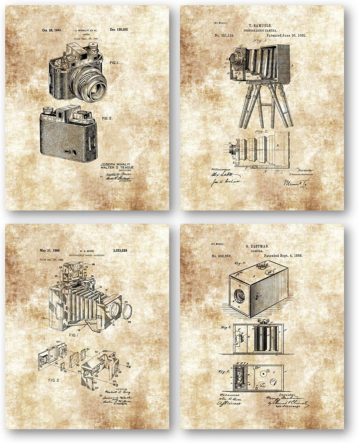camera patent art work