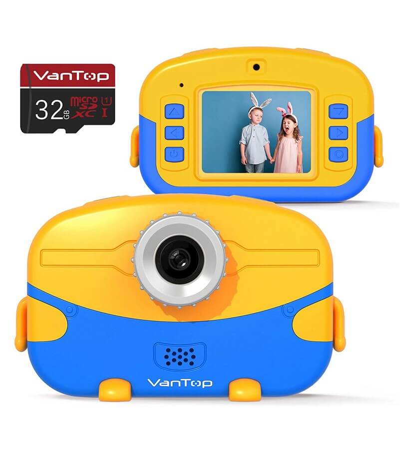 kids camera with memory card