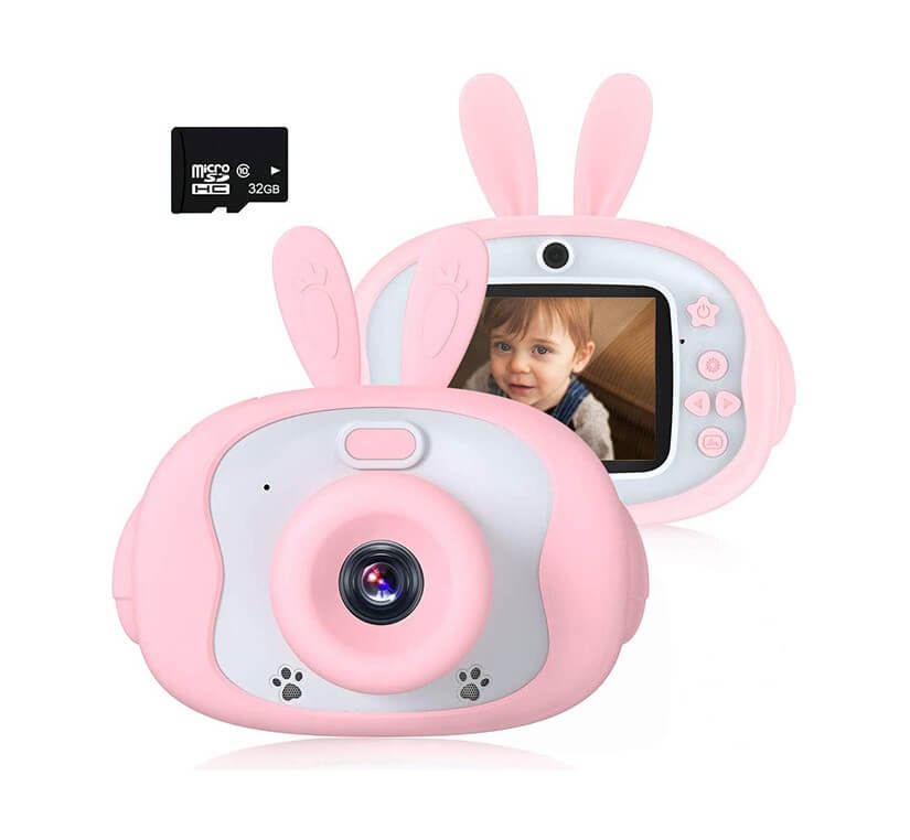 pink bunny camera