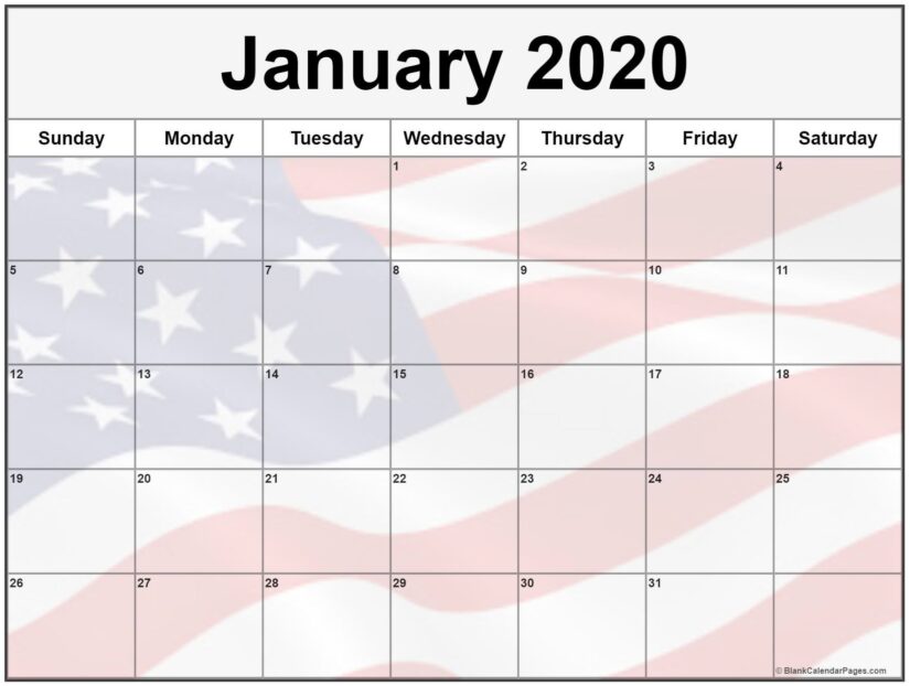 printable january calendars 2020 january 2020 calendar of printable usa