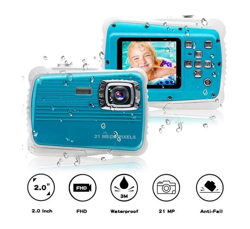 usefull waterproof kids camera