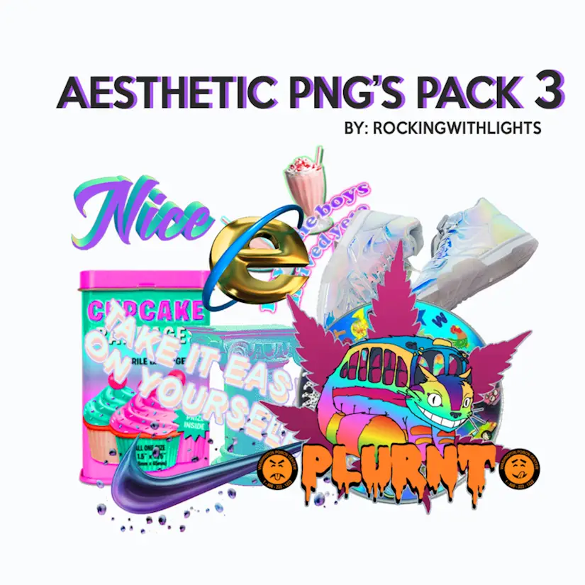 aesthetic png pack images