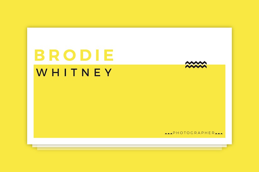 brodie whitney business card