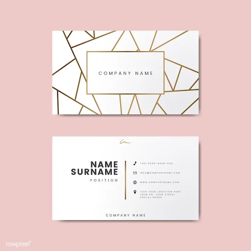 business card design creative