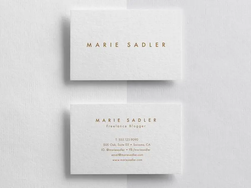 business cards business card templates minimalist