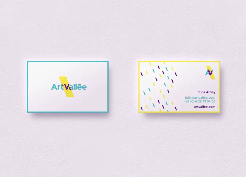 business cards mockup collection