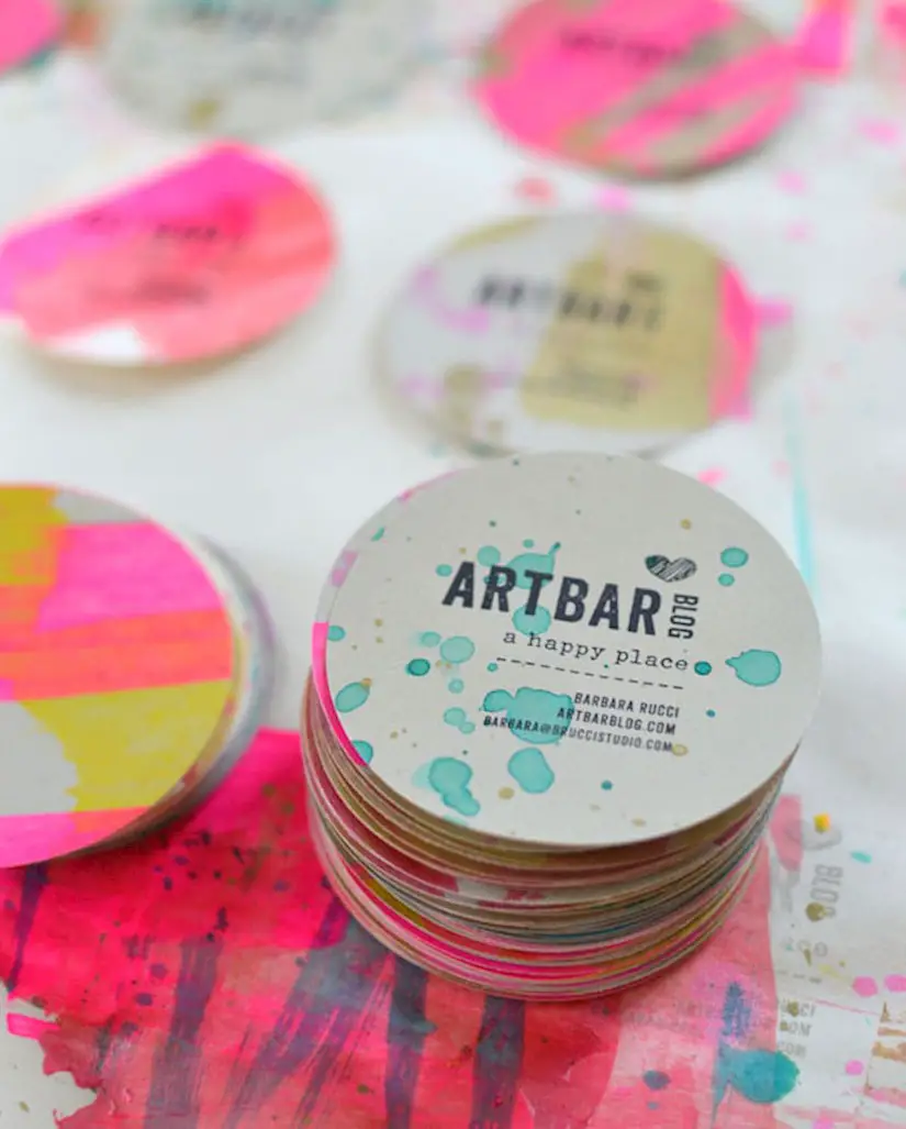 circle business cards