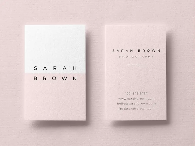 clean business cards business card templates