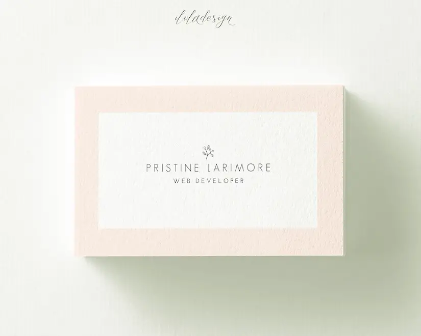 elegant business cards bundle