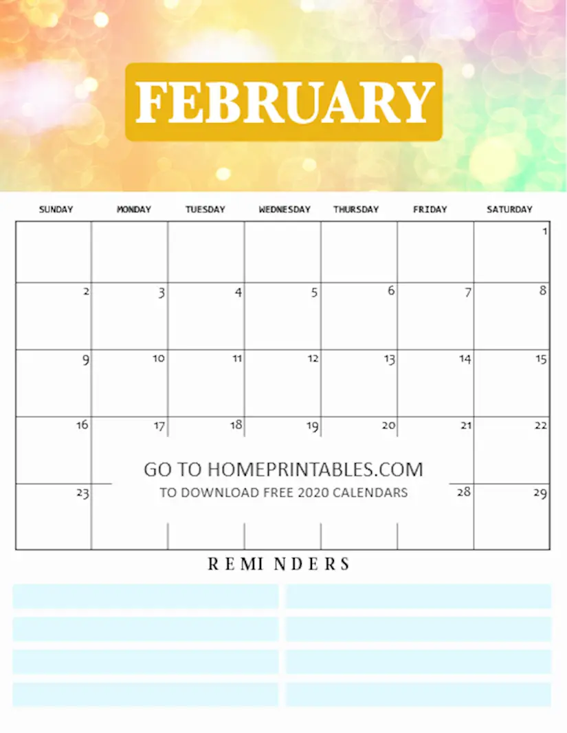 Cool Calendar Template from onedesblog.com