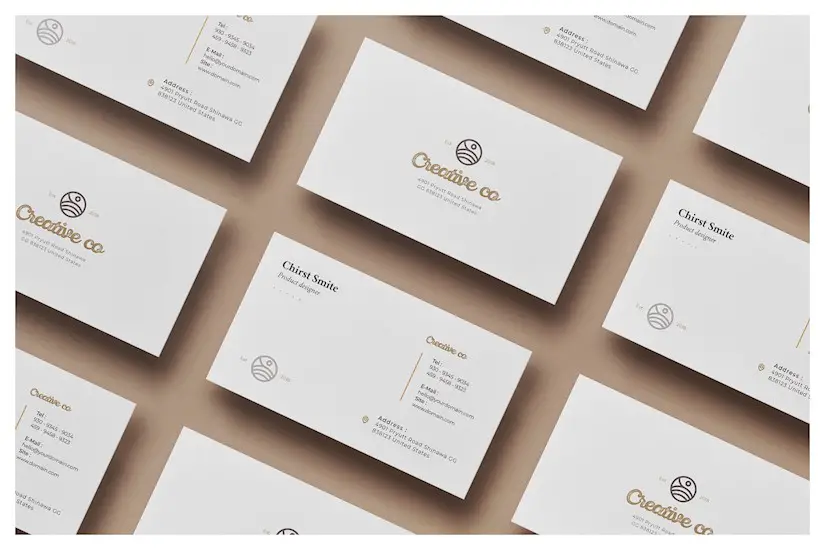 minimal business card vol 9