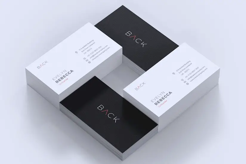 minimalist business card vol. 04