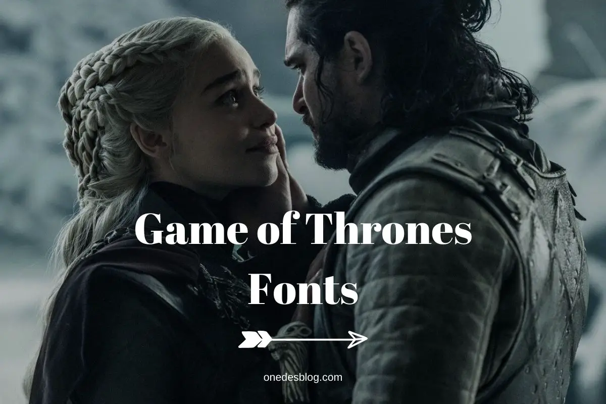 game of thrones text font dafont