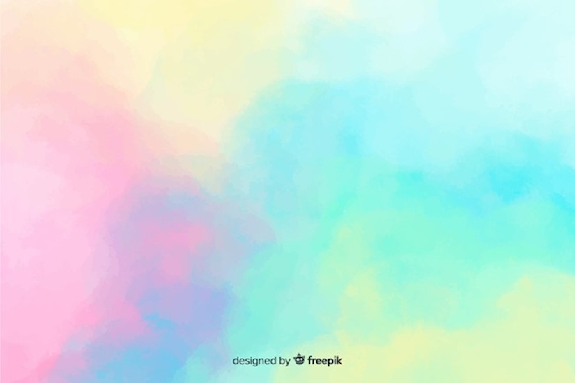 pastel color watercolor stain background