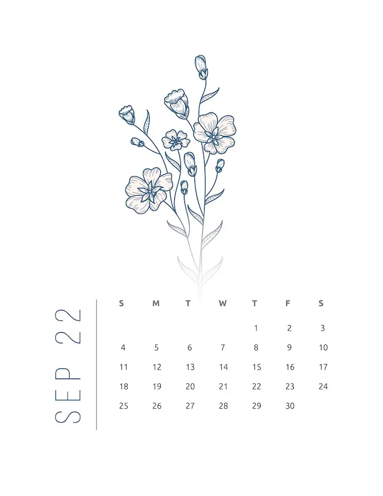 2022 calendar printable free september scaled 1