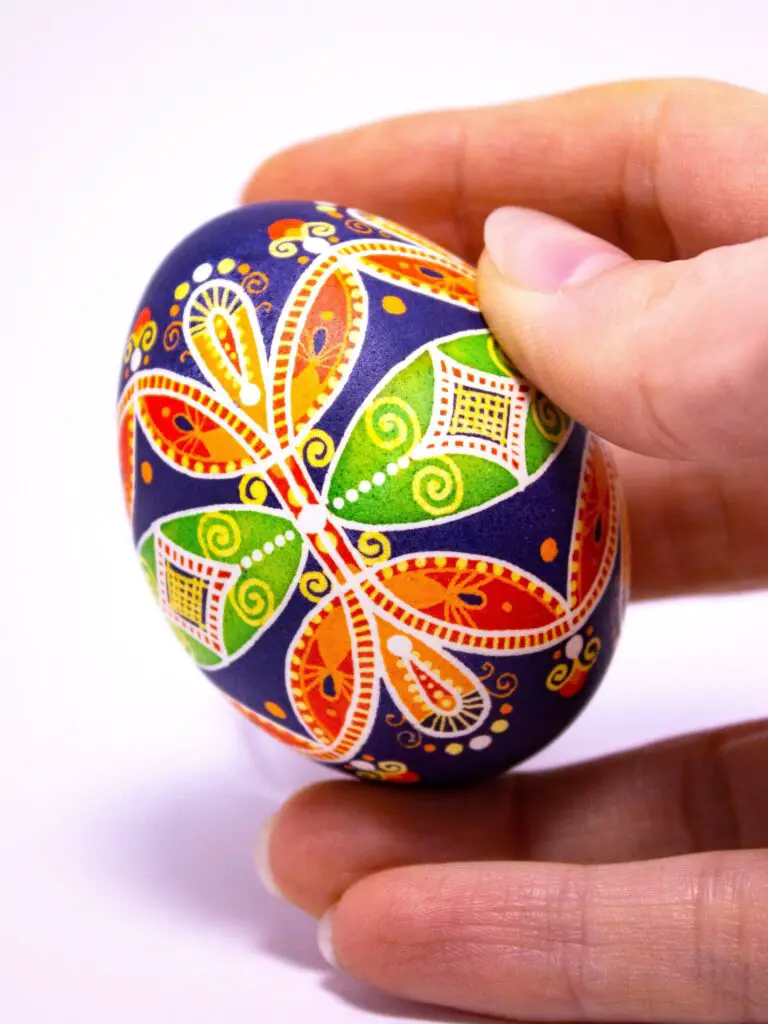 5 Pysanky Ukranian Easter Eggs