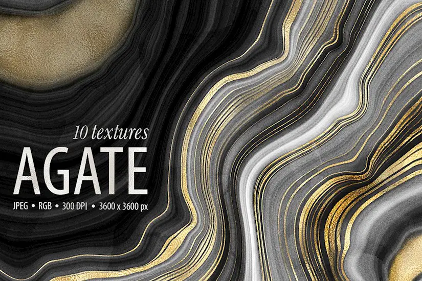 gold veined agate stone textures