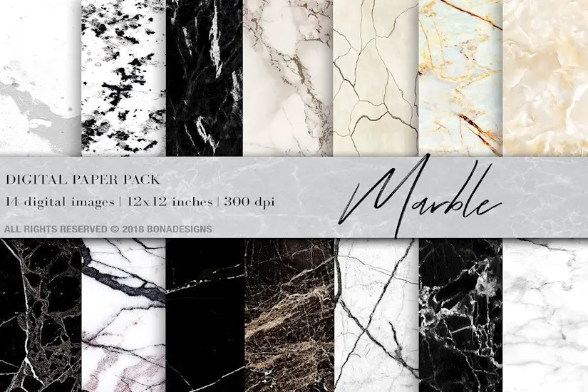 marble background digital paper