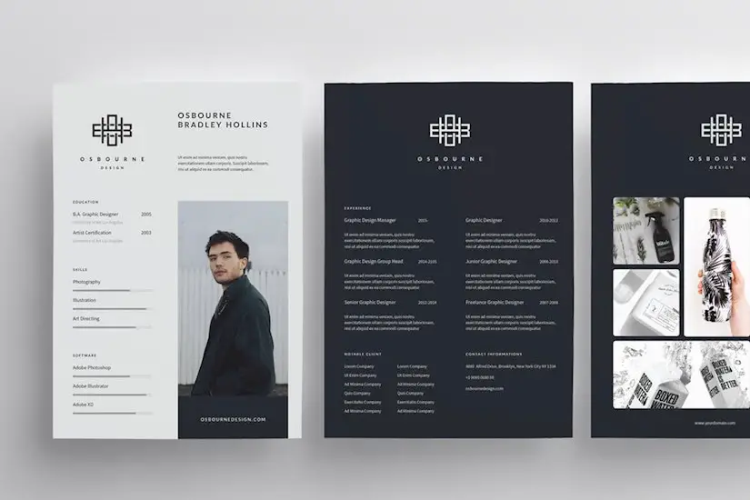 45 Creative Graphic Designer Resume Examples Templates Onedesblog