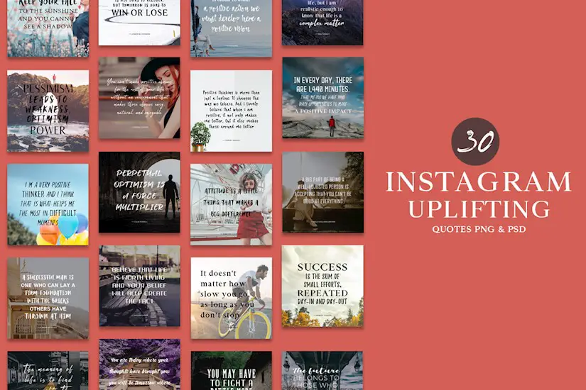 30 free instagram uplifting quotes