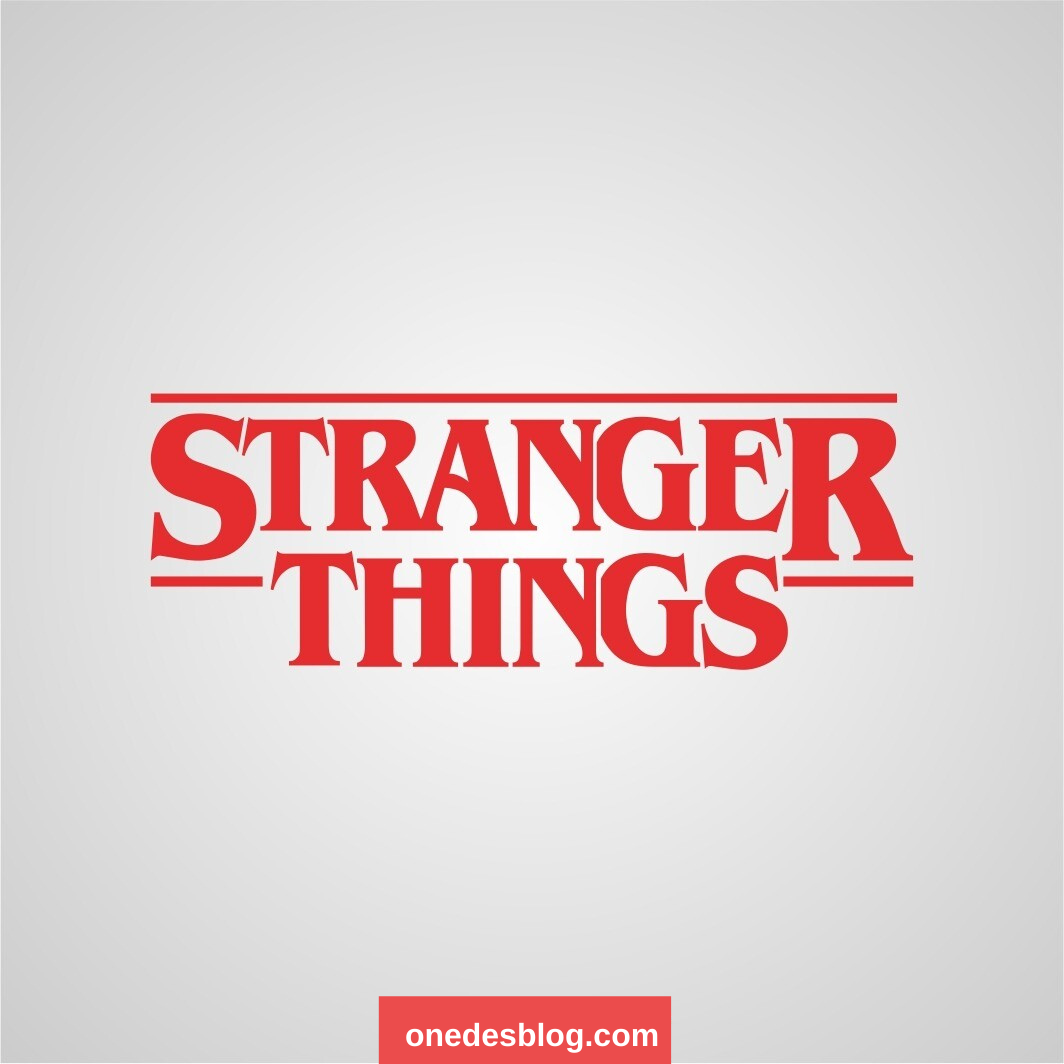 The Stranger Things Font Free Download Onedesblog