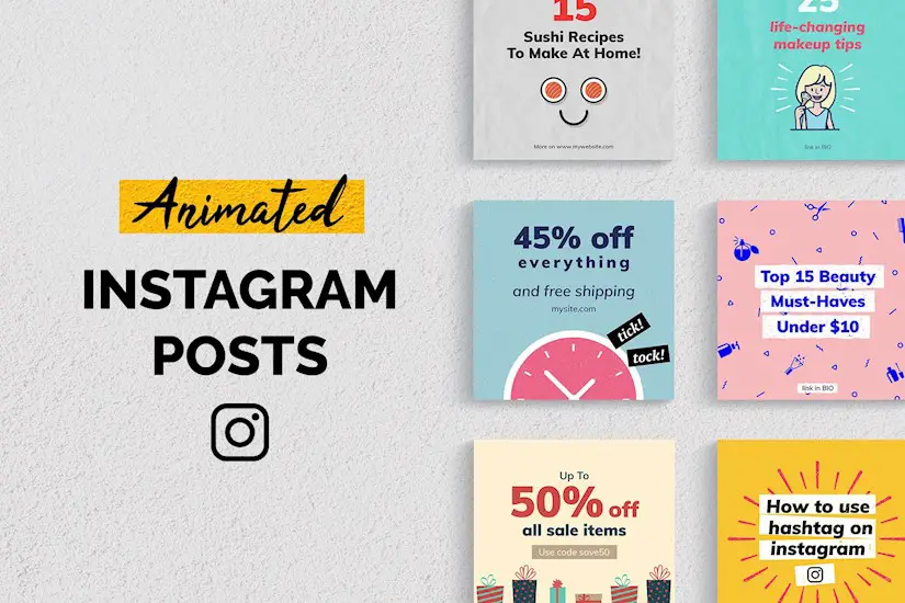 animated instagram posts