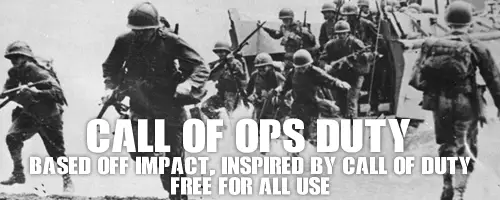 call of ops duty font 1 original