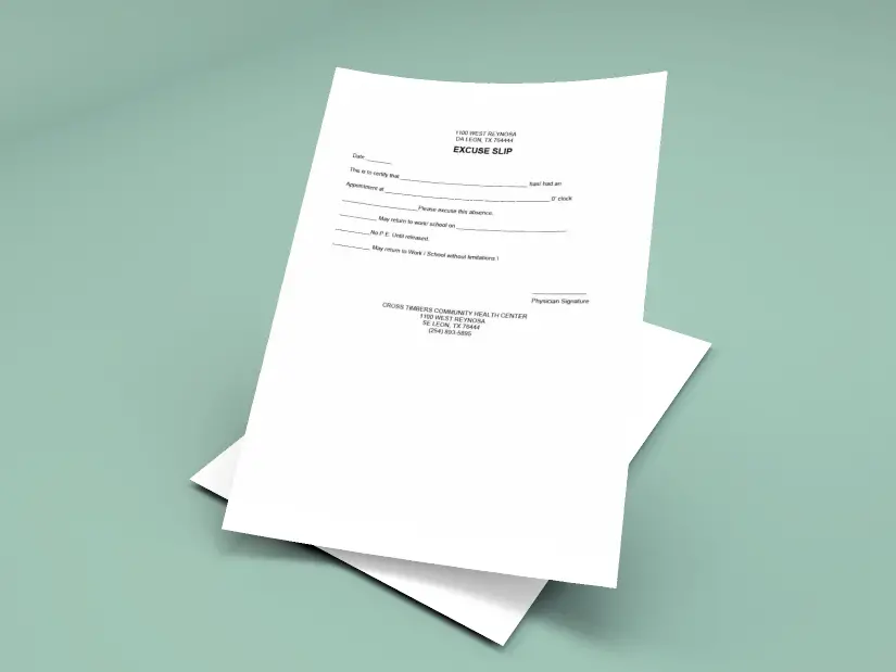 doctors note template fake free