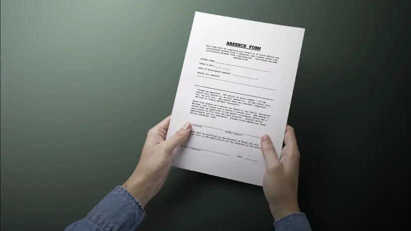 free blank doctors note absense form