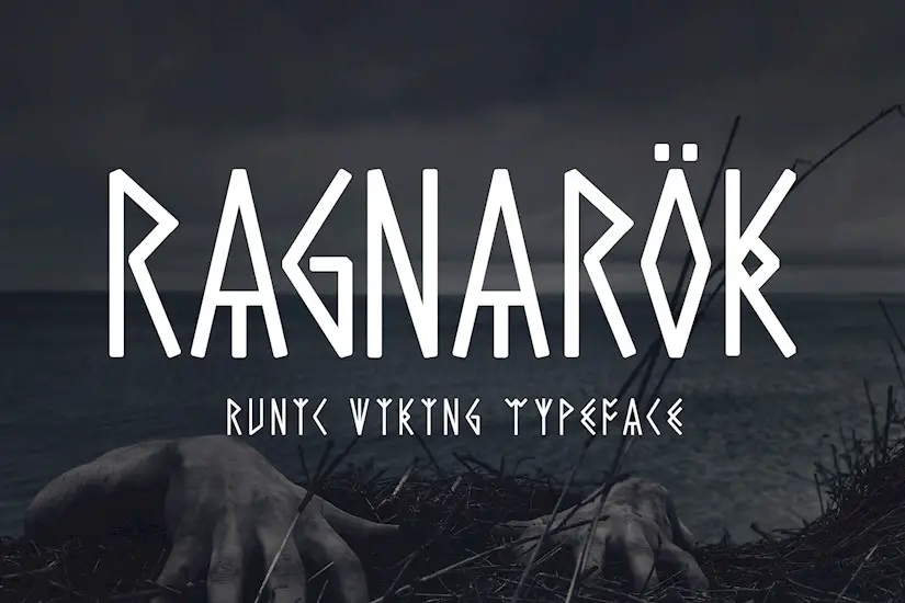 ragnarok runic viking font
