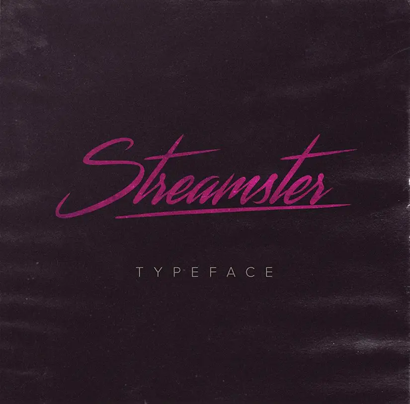 streamster free 80s script font