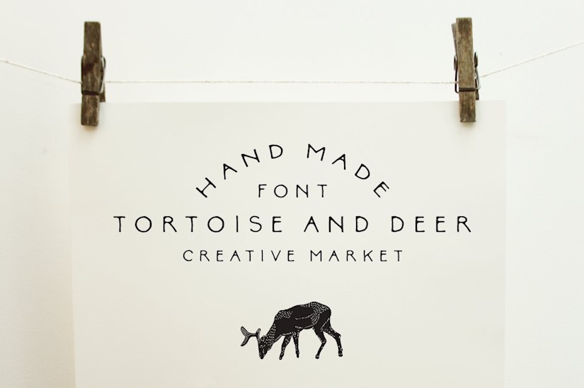 tortoise and deer font family
