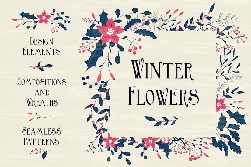 winter flowers