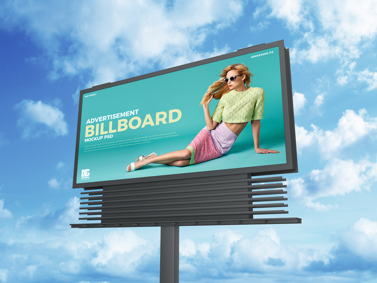 Download 50 Outstanding Billboard Mockups Both Free Premium Onedesblog PSD Mockup Templates