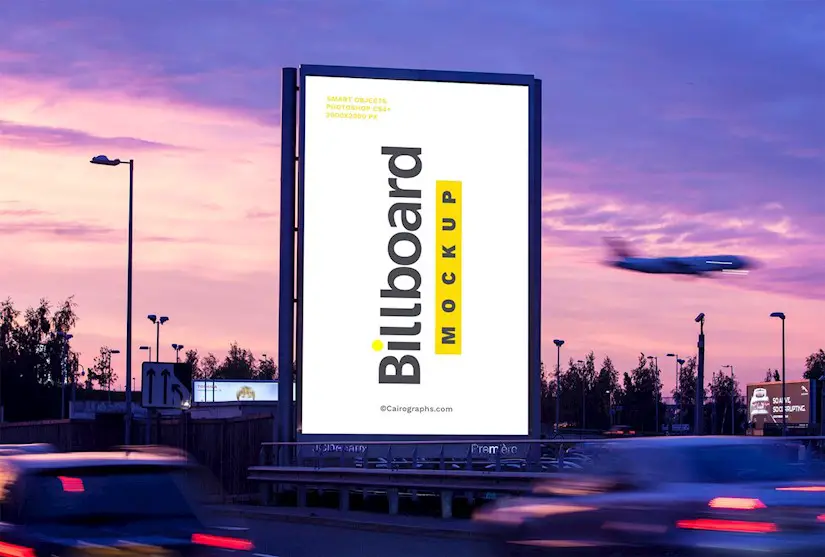 sunset billboards mockups vol.2