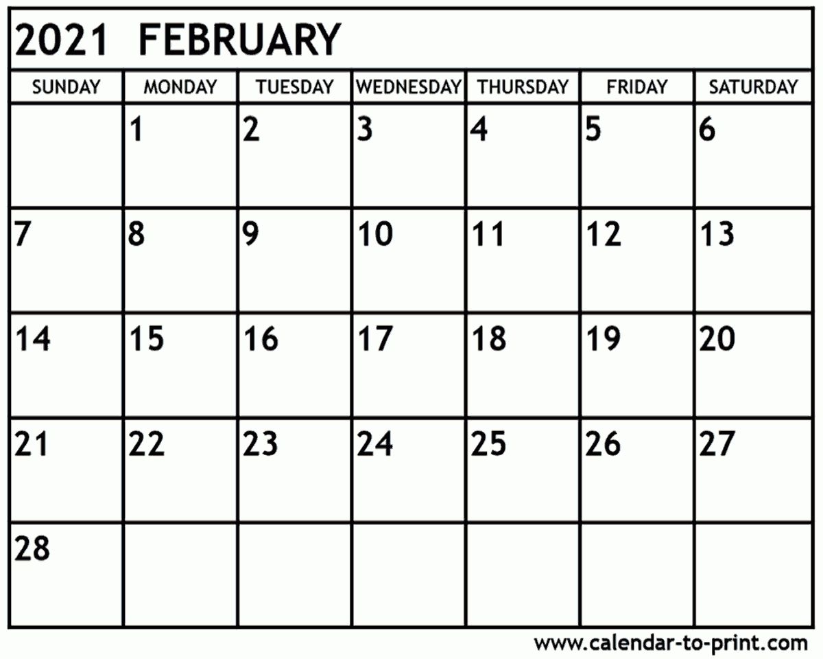 30 Free February 2021 Calendars For Home Or Office Onedesblog We provide information on all american and international holidays, popular events and concerts at. 30 free february 2021 calendars for